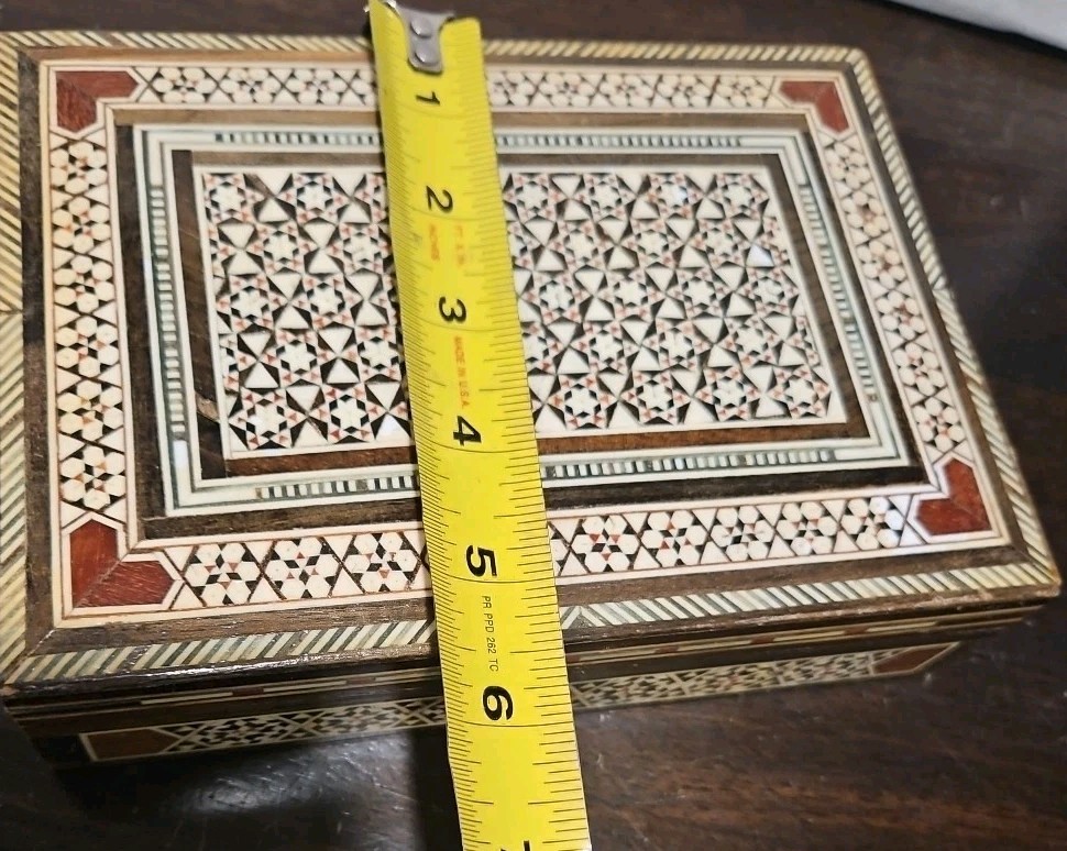 Middle Eastern/ Syrian Trinket Or Jewelry Box