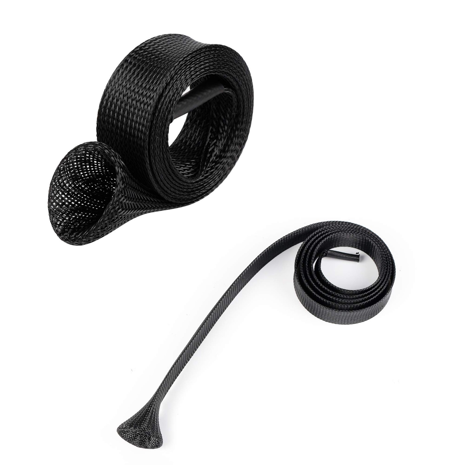 6.5 feet, black, purple, red/white and blue, gray orange, black white, gree