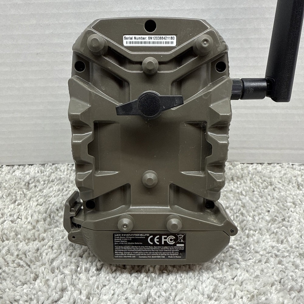 WILDGAME INNOVATIONS CELLULAR TRAIL CAMERA MODEL-CC20B19-21