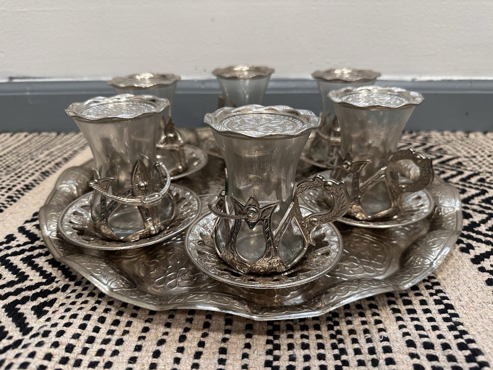 Traditional Silver Tea Set for 6