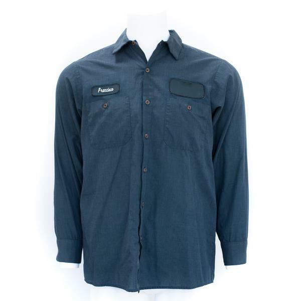 Cintas Red Kap UniFirst G&K Green Microcheck Used Work Shirts