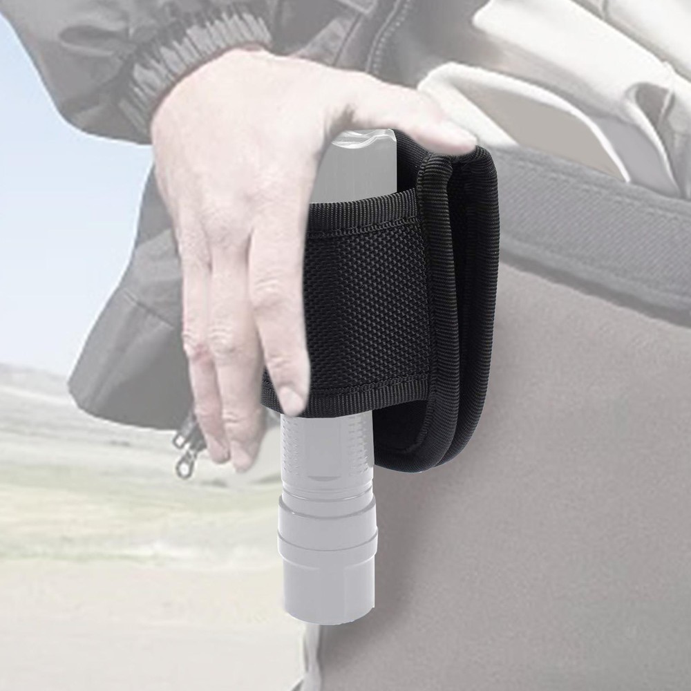 Flashlight Holder Torch Pouch Flash Light Holders Open Top Organizer for