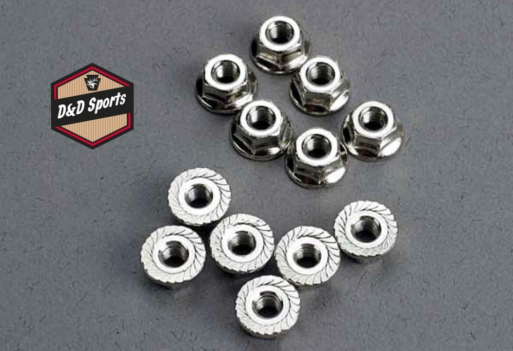 Traxxas 2744 - Locking Nuts 3mm Flanged