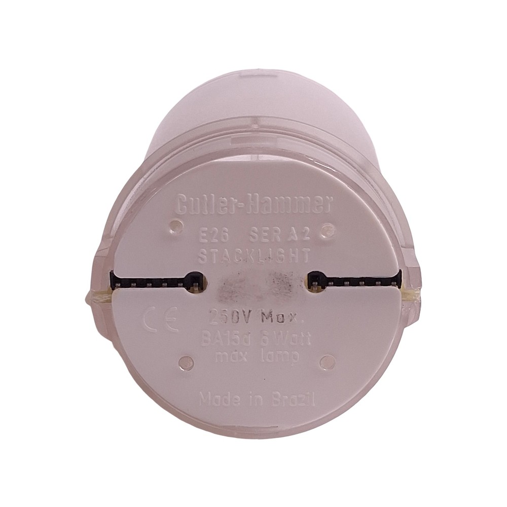 Cutler-Hammer E26B2V2 LED Tower Stacklight, Red, Incandescent, 24VDC Lamp