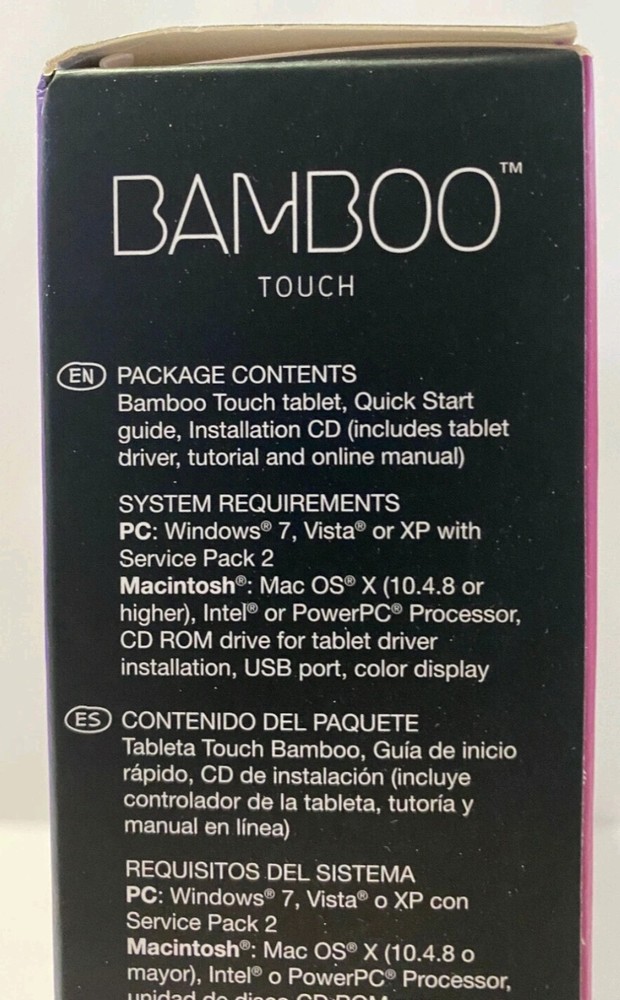 Wacom CTT460 Bamboo Touch Digital Tablet