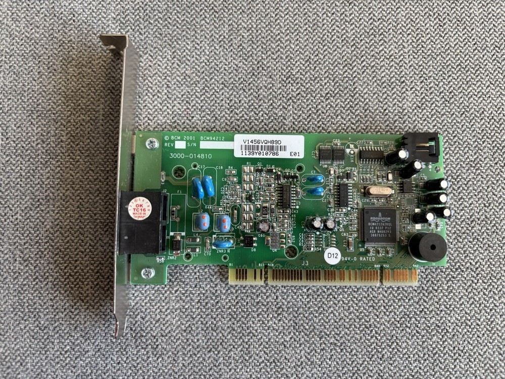 Broadcom 56K Modem PCI BCM94212/U