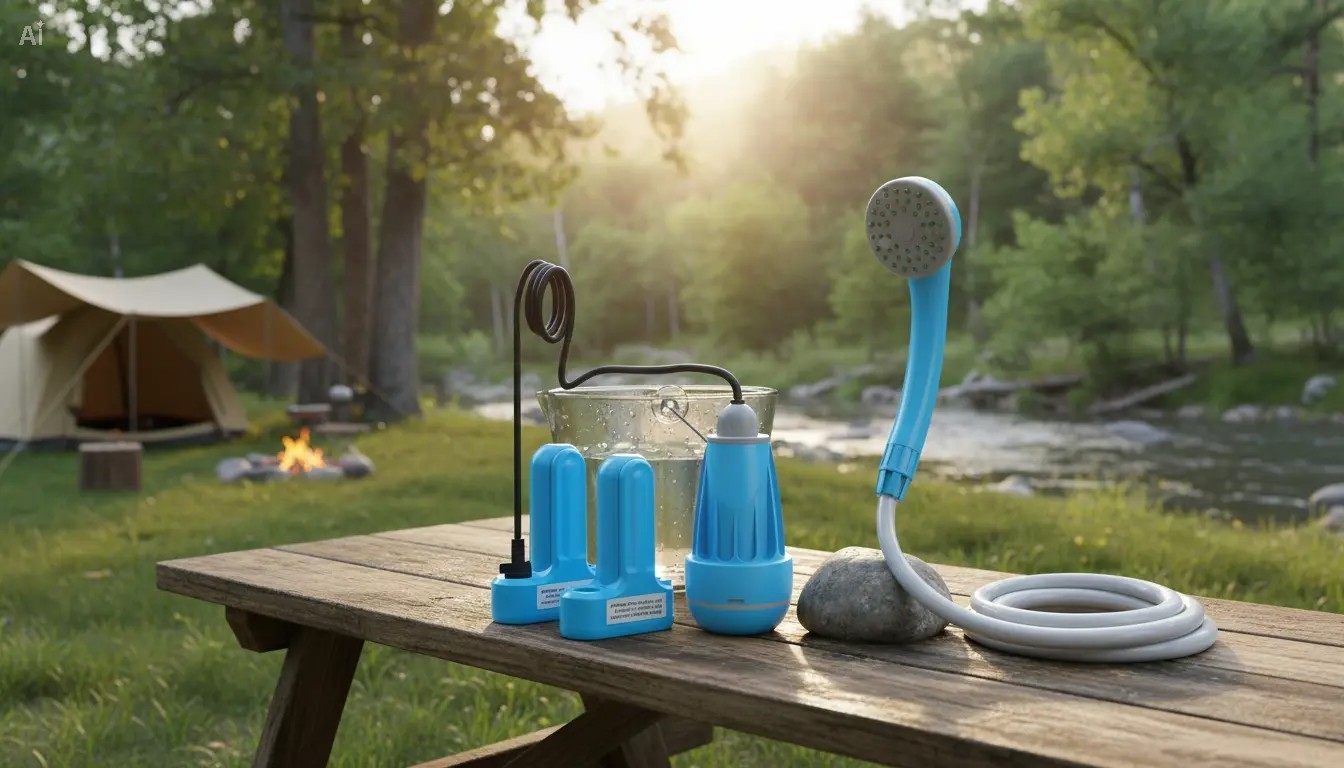 Portable Shower Camping Shower Outdoor Camp Shower Pump
