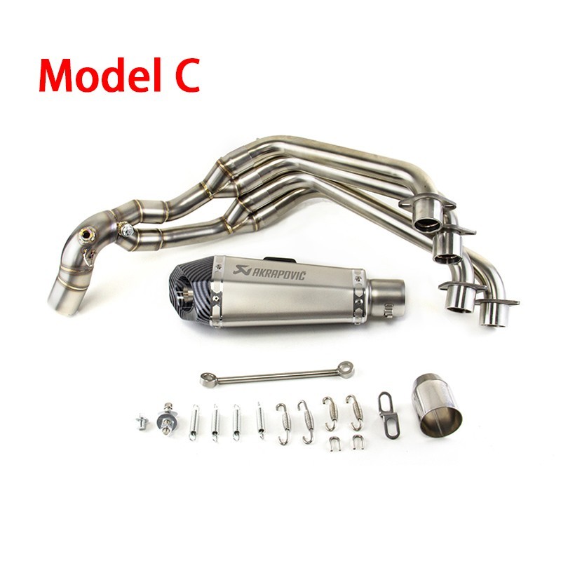 For Honda CBR650R CBR650F 2014-2026 CB650R Full System Exhaust Tips Header Pipe