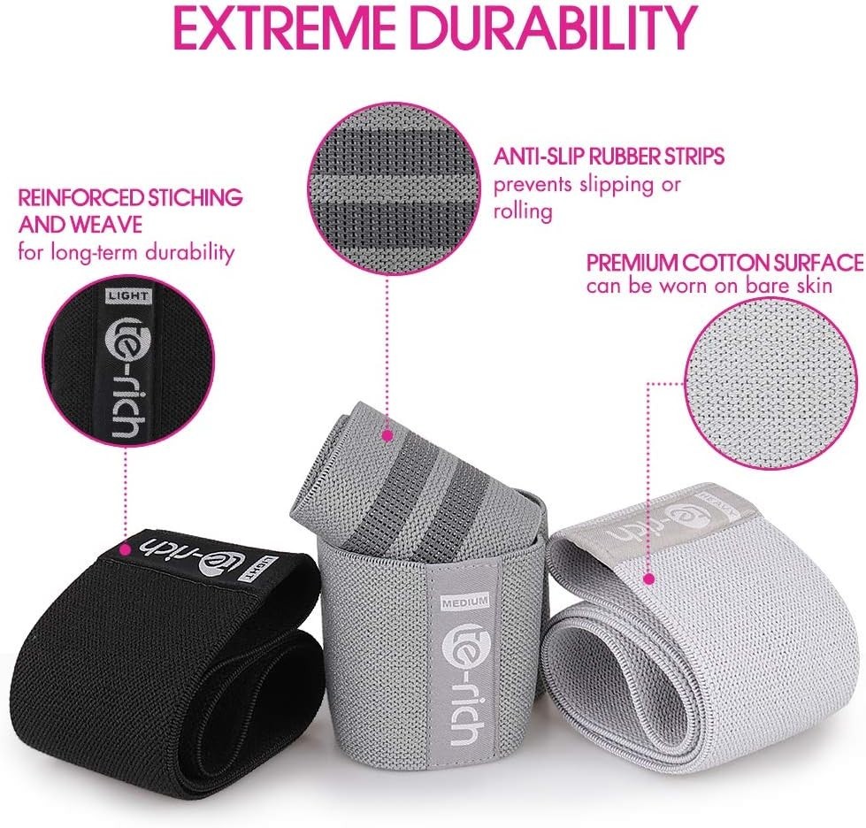 Fabric Resistance Bands Pack