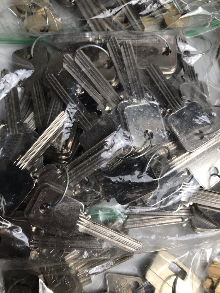 24 1/2 lb Blank Key Lot