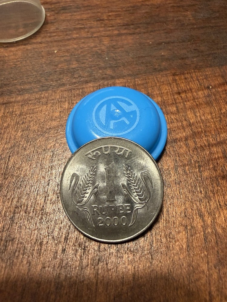 2000 India 1 Rupee