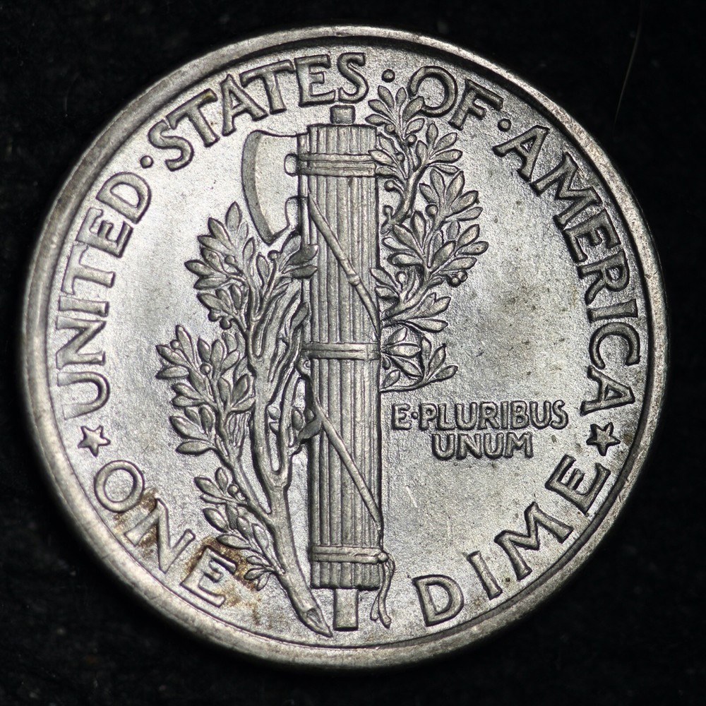 1917 FSB Mercury Silver Dime GEM BU *UNCIRCULATED* MS E244 GSLM