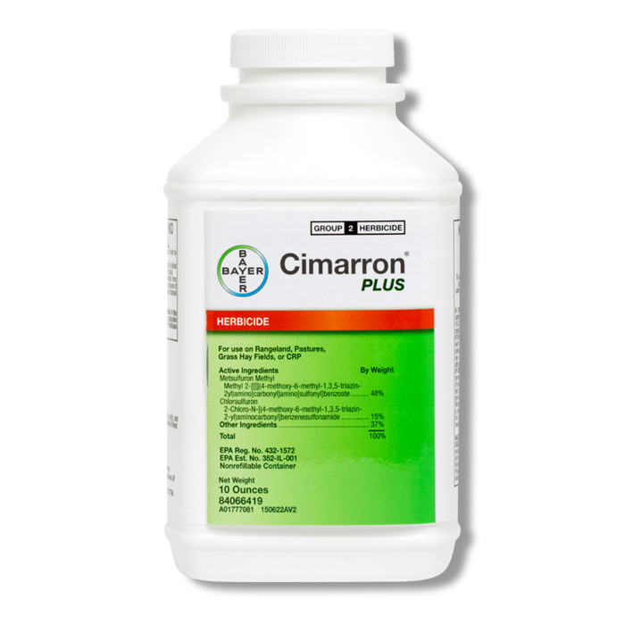 Cimarron Plus Herbicide 10oz- Chlorsulfuron Range & Pasture
