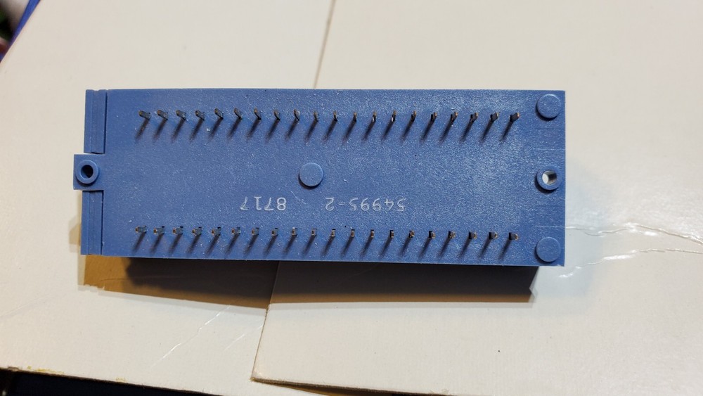 (2 Pcs) AMP ZIF DIP IC Test Socket 40 pin 54995-2 zero insertion force