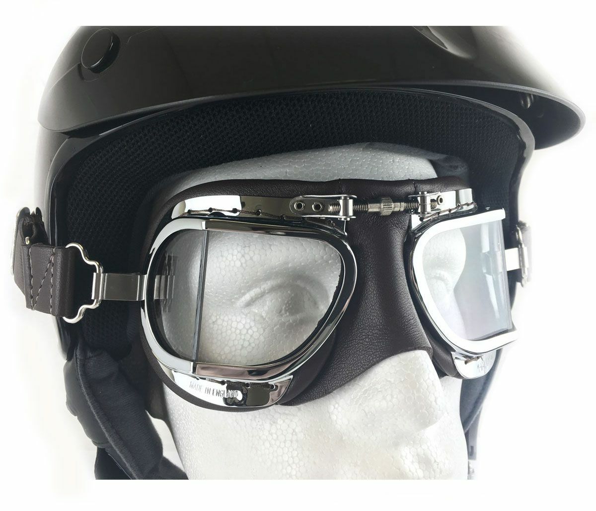 Compact WW2 Classic Goggles, Mark49 Eyewear suitable for Motorcycles - Halcyon