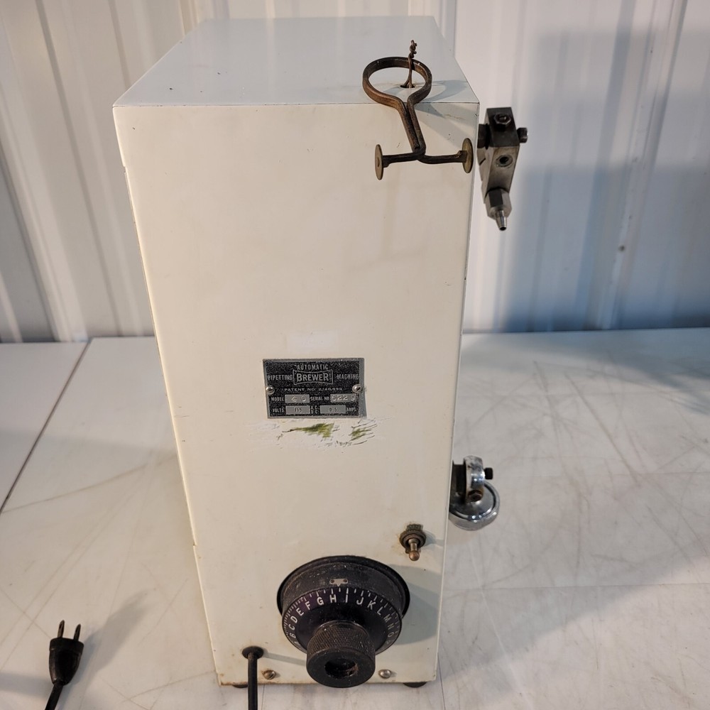 Brewer BBL 40 Automatic Pipetting Machine 115V .5Amps