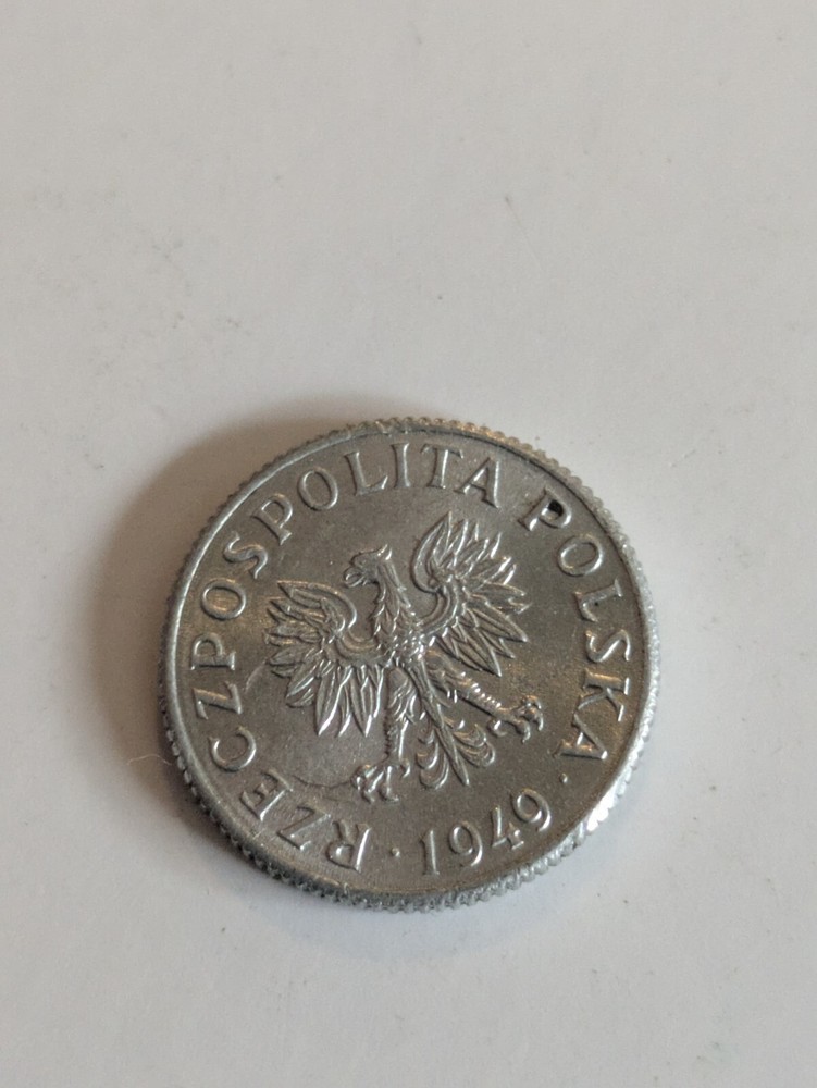 1949 1 GROSZ POLAND UNCIRCULATED
