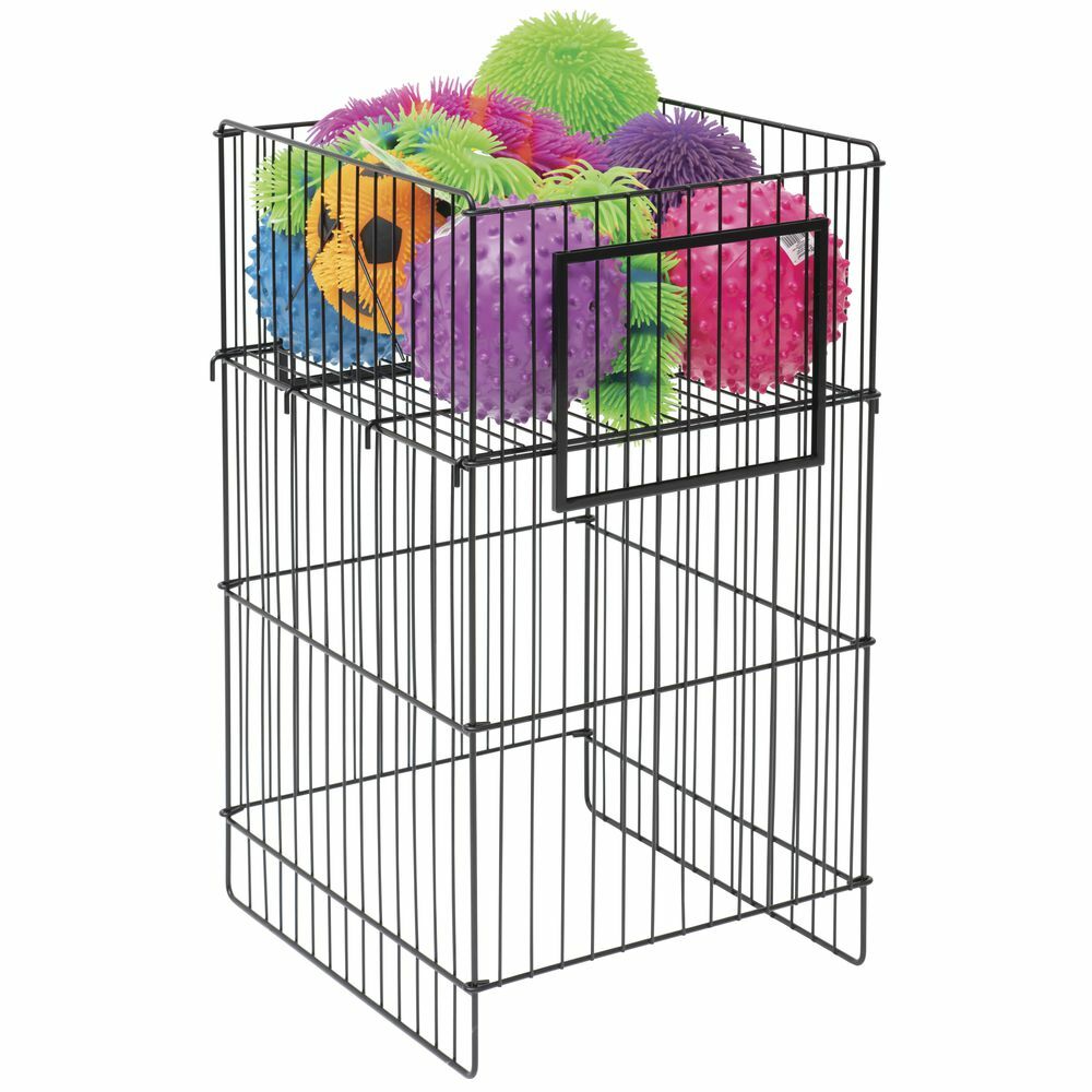 HUBERT® Wire Dump Bin - 18" W x 17" D x 30" H