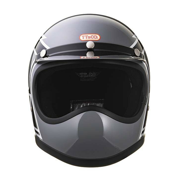 TT&CO USA DOT TOECUTTER STROBEFLASH GRAY SMALL FULL FACE