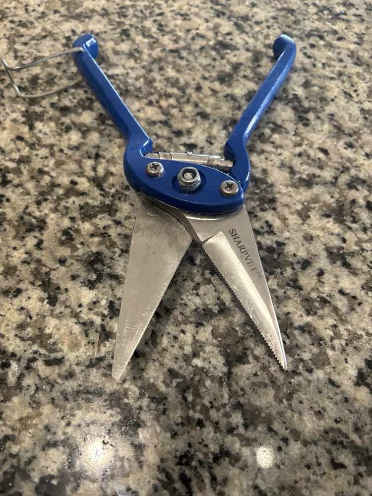 SharpVet Serrated Hoof Shears