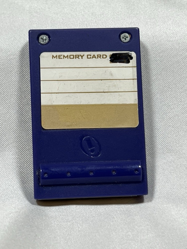 Nintendo Gamecube Flash Memory Card 4mb - Purple Inter Act