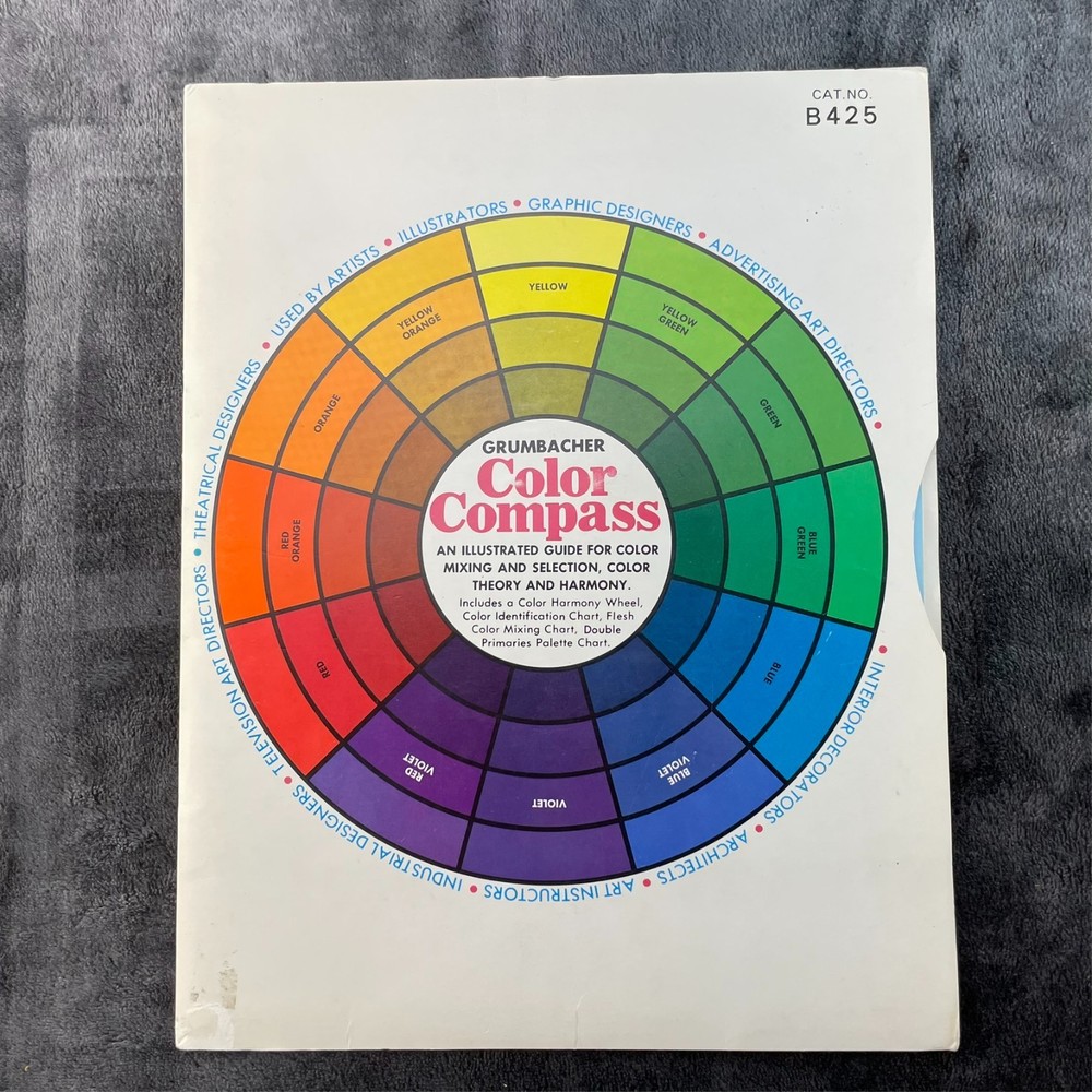 Grumbacher Color Compass B425 1972 Third Edition