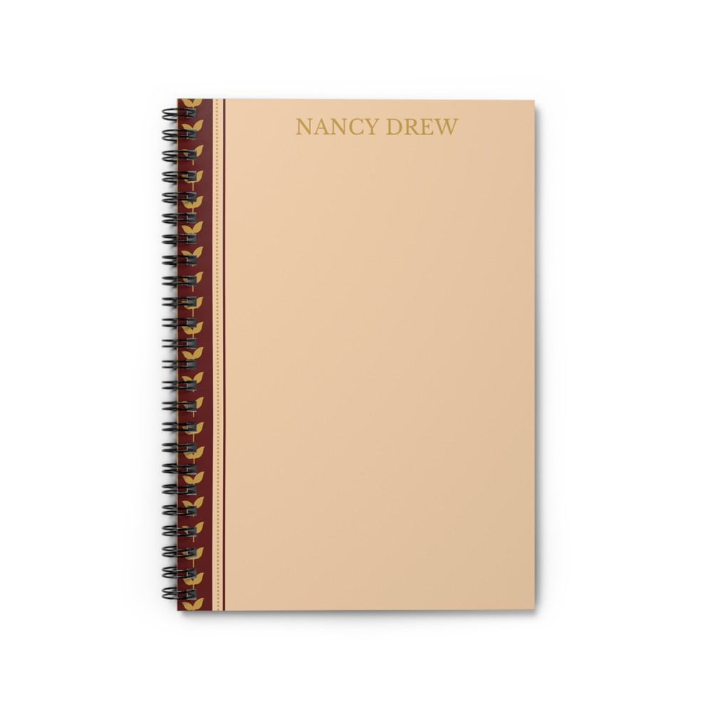 Nancy Drew - Nancy Drew Spiral Notebook - Nancy Drew Inspired Replica Notebook