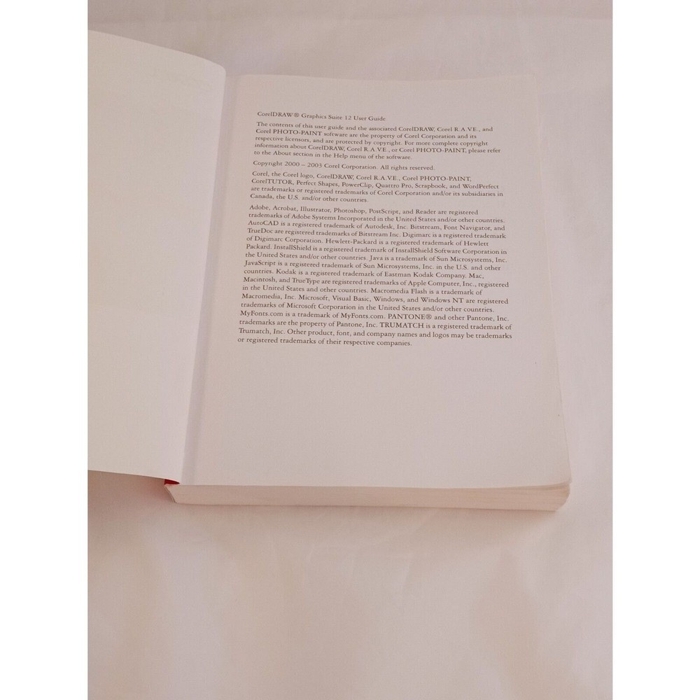 Corel Coreldraw Graphics Suite 12 For Windows - Book Only