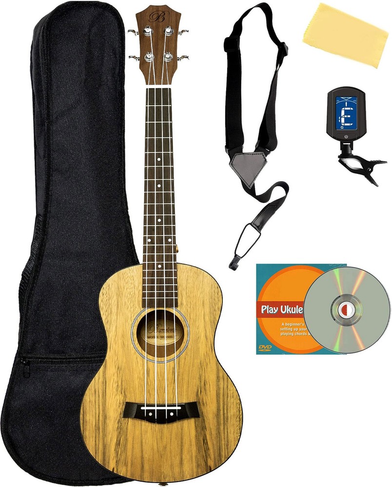 Barcelona Walnut Tenor Ukulele w/ Gig Bag
