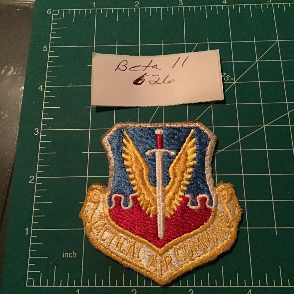 Tactical Air Command Patch, Used