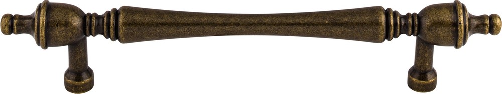Top Knobs M822-7 Somerset Finial Pull 7" (c-c) German Bronze