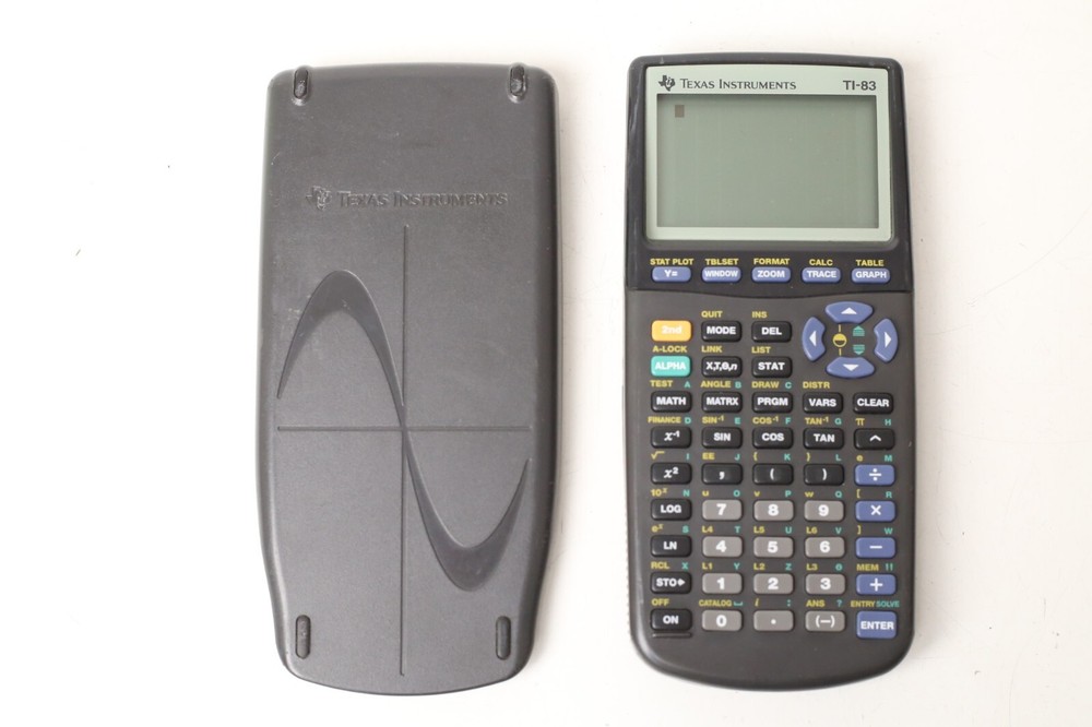 Has Lines - Texas Instruments TI-83 Regular Graphing Calculator
