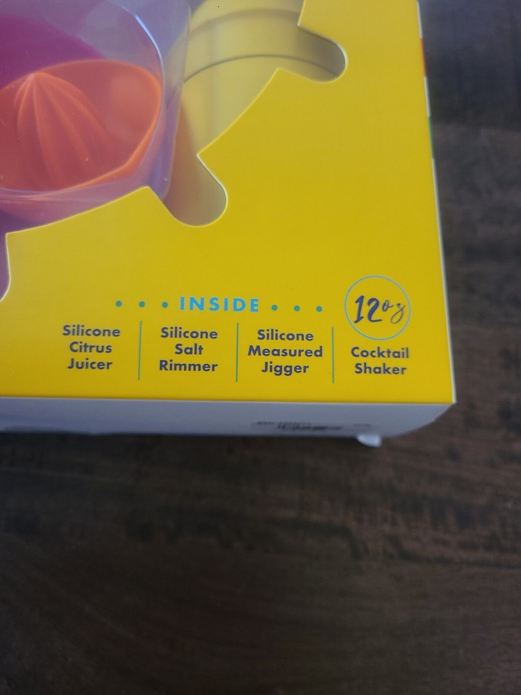 Pop Cocktail Set Silicone New
