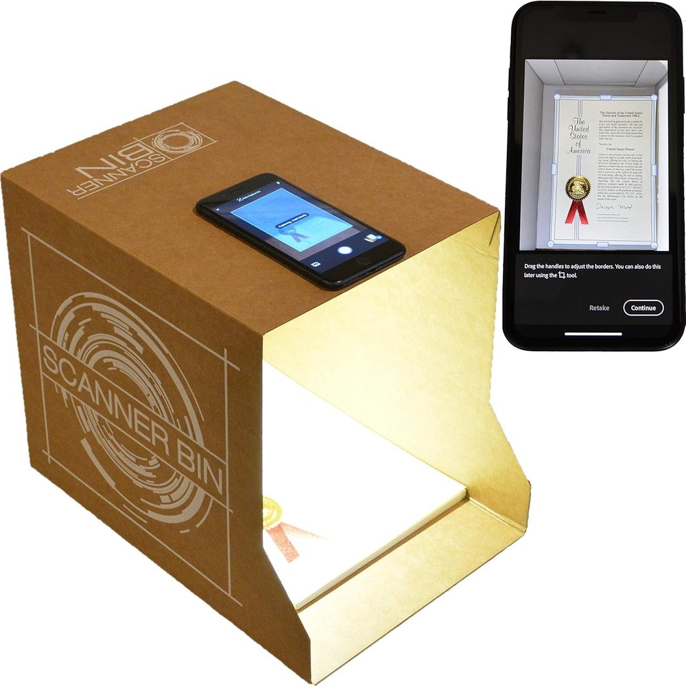 High-Performance Wireless Scanner - Simplified Scanning for All Users, 9" x 13"