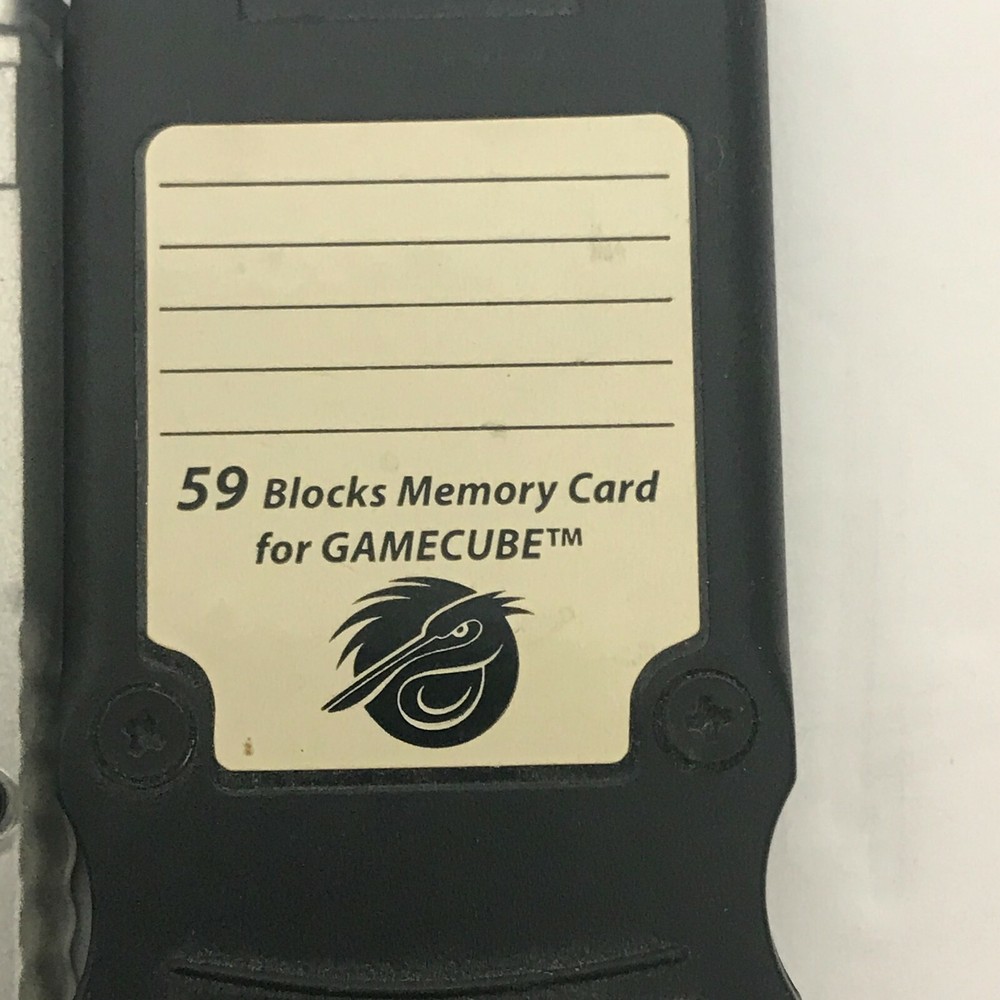 2 Nintendo GameCube Memory Cards with Protective Case