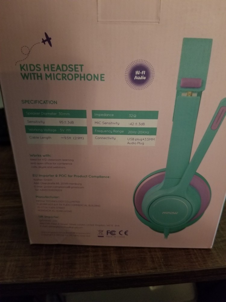 Mpow Kids Headset Hc6