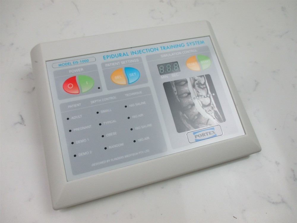 Flinders Meditech EIS-1000 Epidural Injection Training System Portex Lab Device