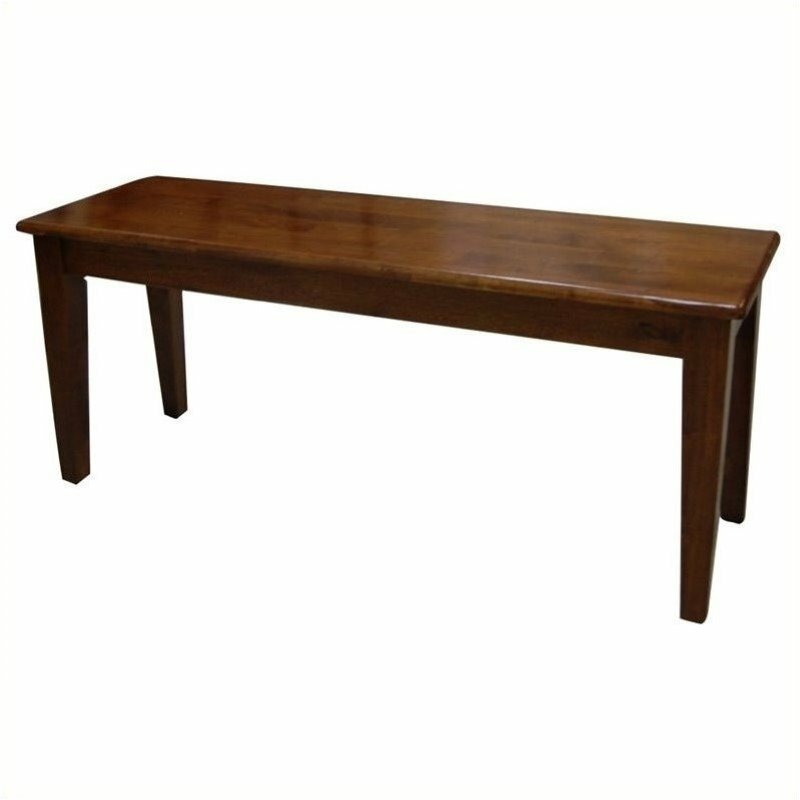 Bowery Hill Bench in Walnut