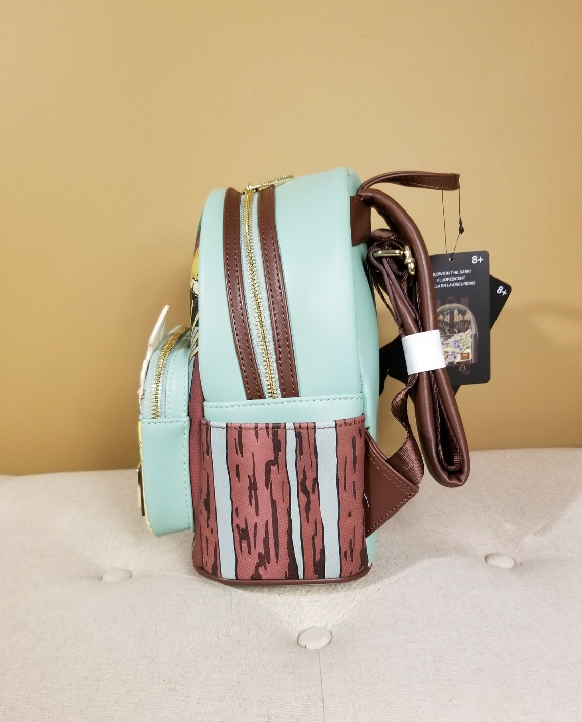 Loungefly Star Wars Ewoks and Droids Glow in the Dark Exclusive Backpack NEW