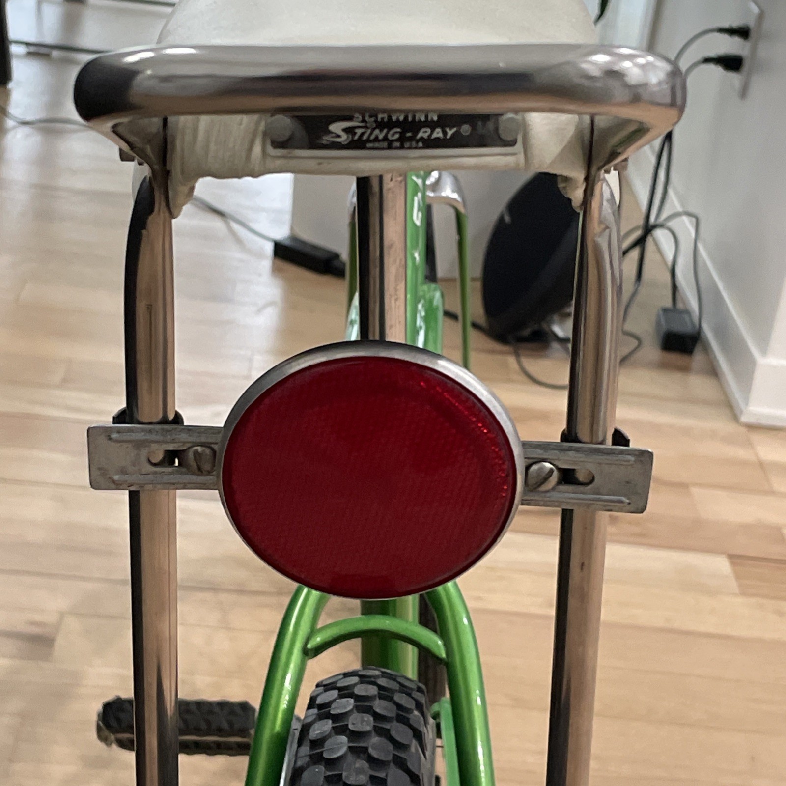 Schwinn Stingray 1963 1/2 Flamboyant Lime Green Solo Polo (Beautiful)