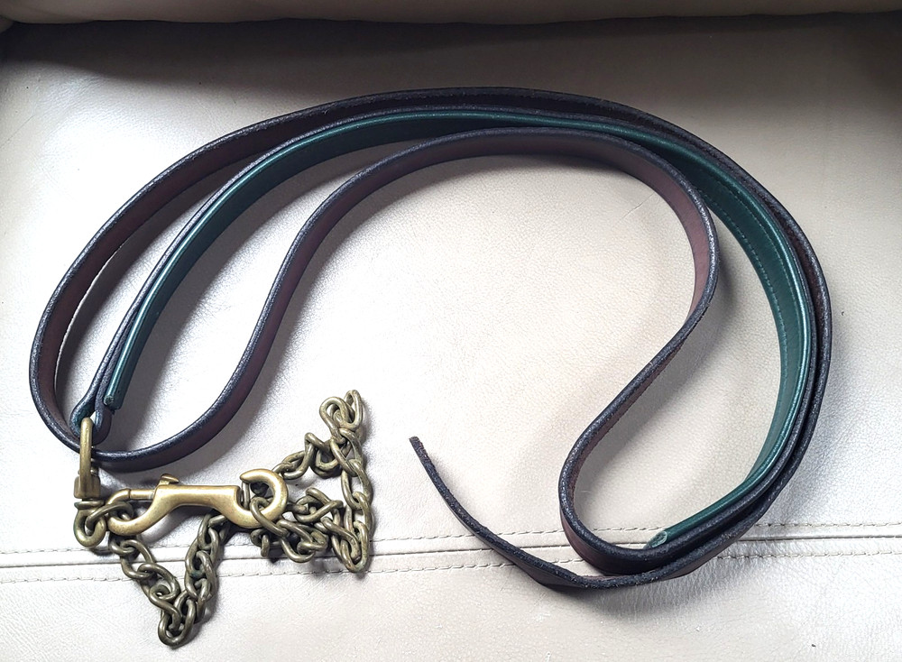 Padded Leather Lead