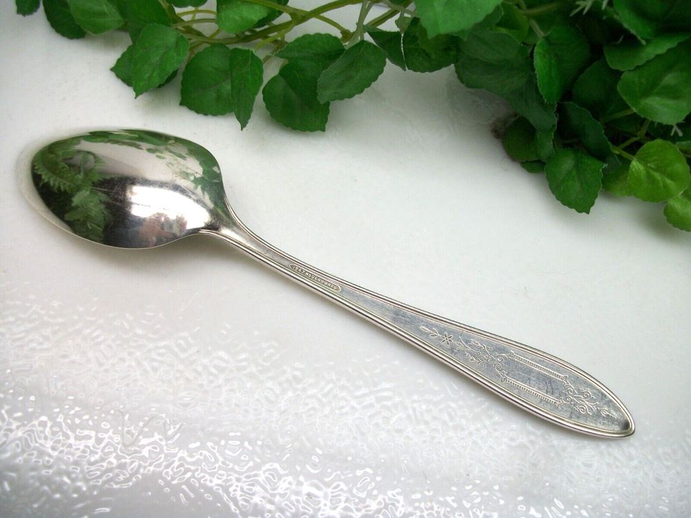 International Silver 1847 Rogers ARGOSY Silverplate Solid Serving Spoon 1926