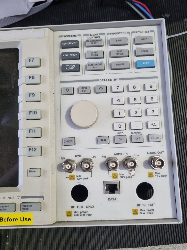 Agilent E5515C Front Panel ASSY 8960 Series 10 Wireless Communications Test Set