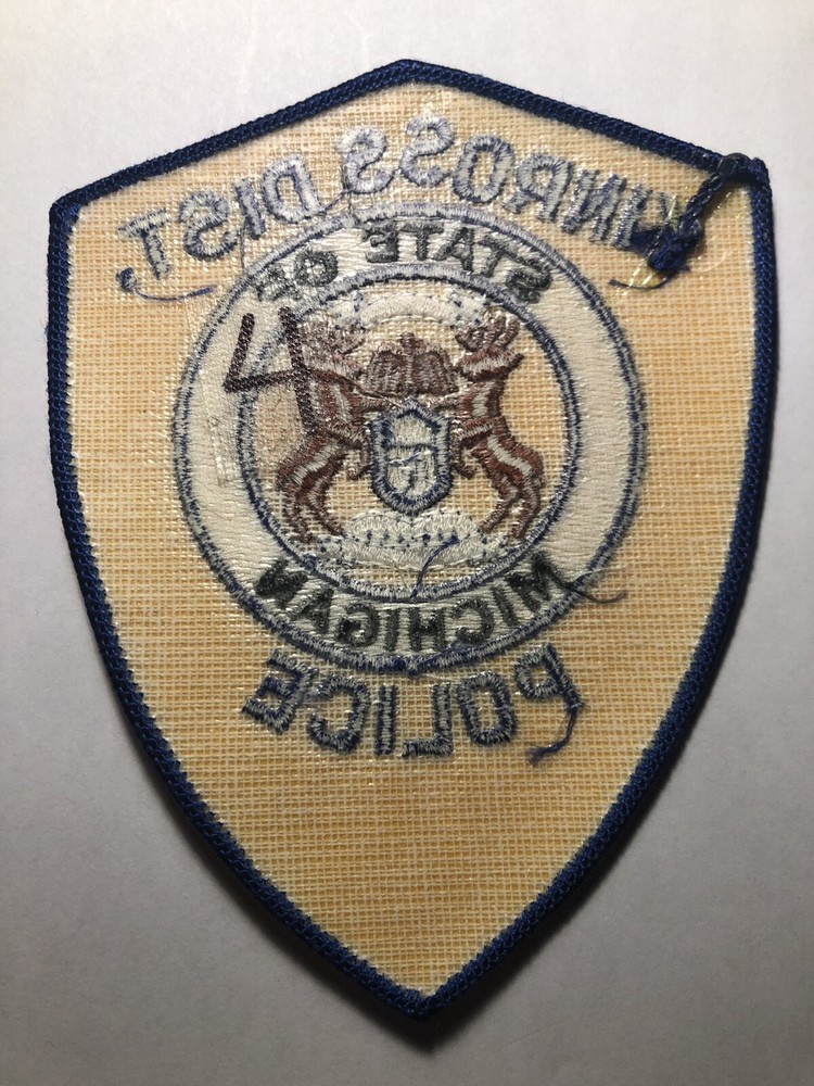 Kinross Michigan Police Patch