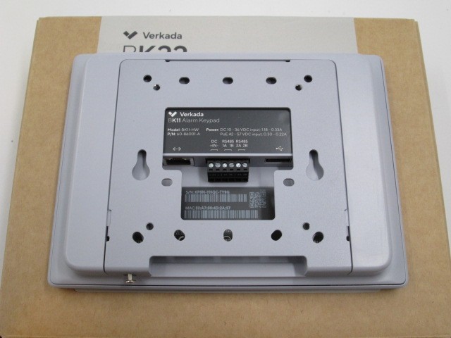 Verkada BK22 Alarm Keypad 7" Touchscreen