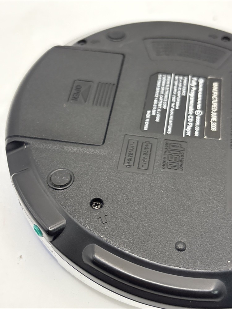 VINTAGE DURABRAND Model CD-566 Portable CD Player Fully Programmable TESTED WORK