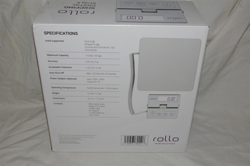 Rollo Digital Shipping Scale