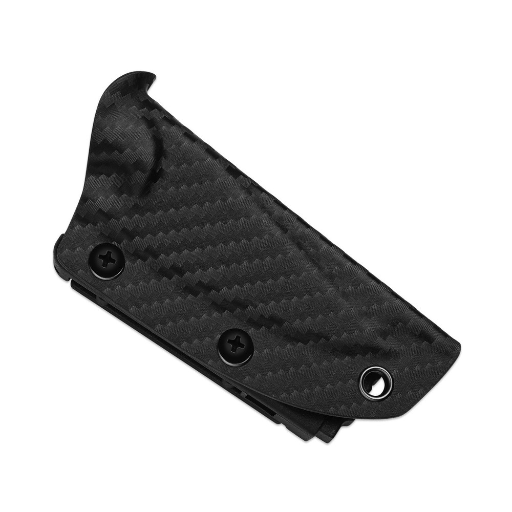 Kizer Mini Harpoon Drop Point Fixed Knife S45VN Blade Fat Carbon Handle + Sheath