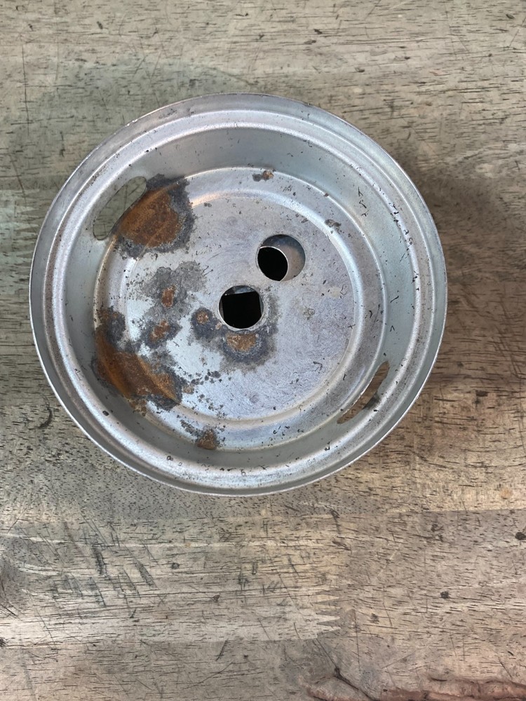 Coleman 5179 Propane Yard Light - Collar Globe Rest - Surface Rust