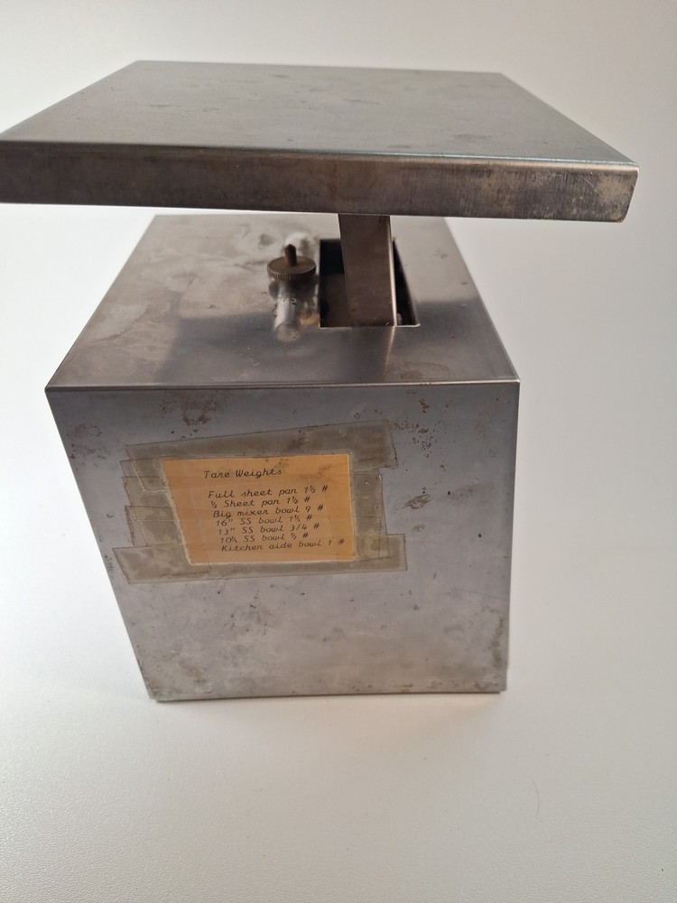 Edlund SF-25 Scale - Metal - Counter Model Portion Scale